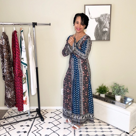 ✨NWT!✨Boho Maxi Dress 🎉Former HP🎉 - Picture 6 of 8